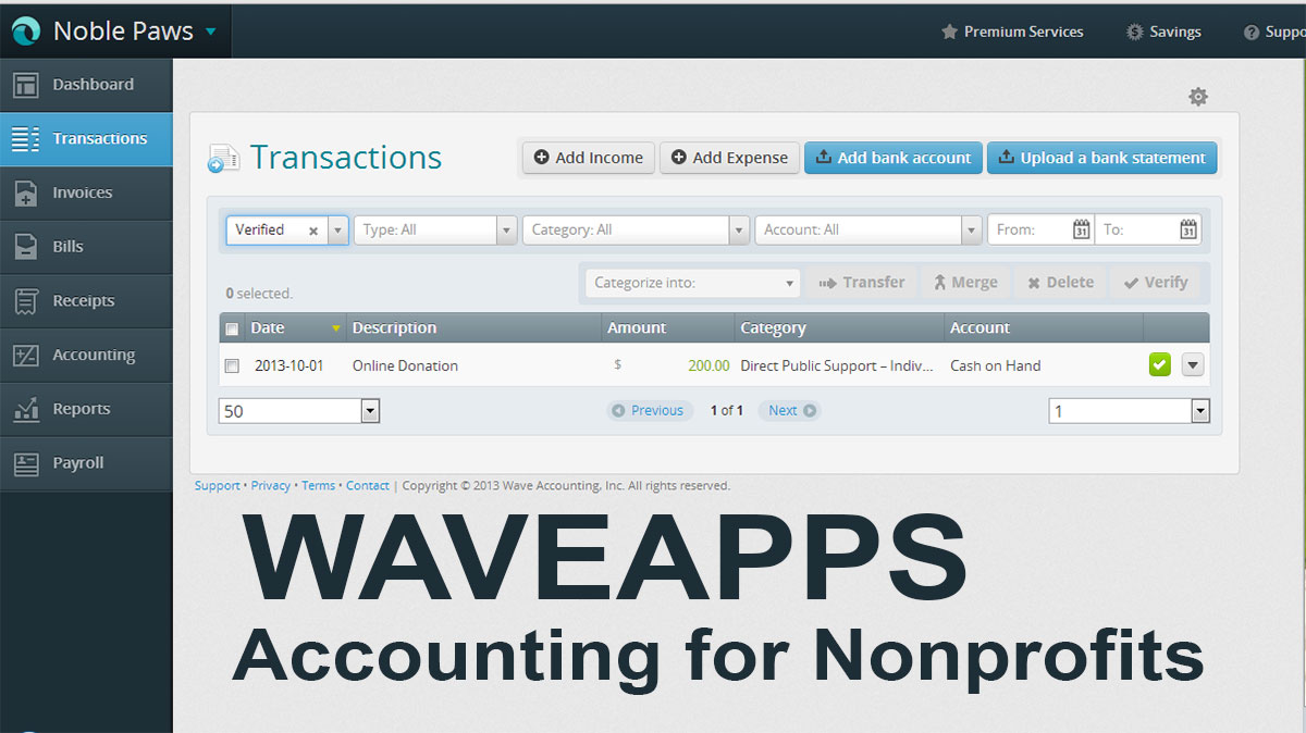Accounting Software for Nonprofits