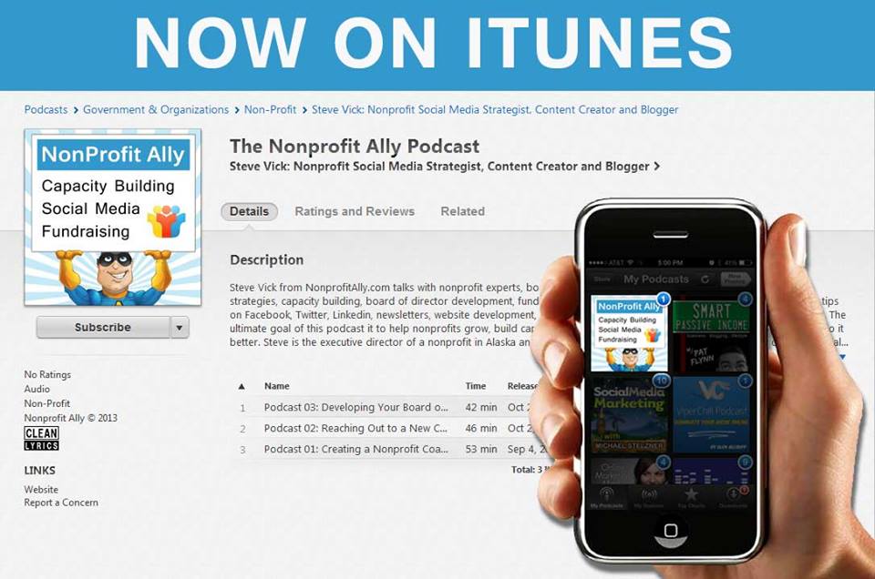 Nonprofit Ally is on itunes