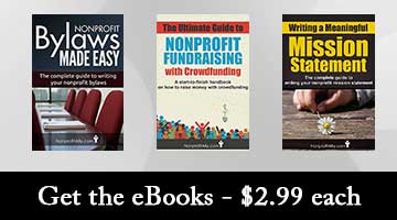 Nonprofit Books - Fundraising and Bylaws